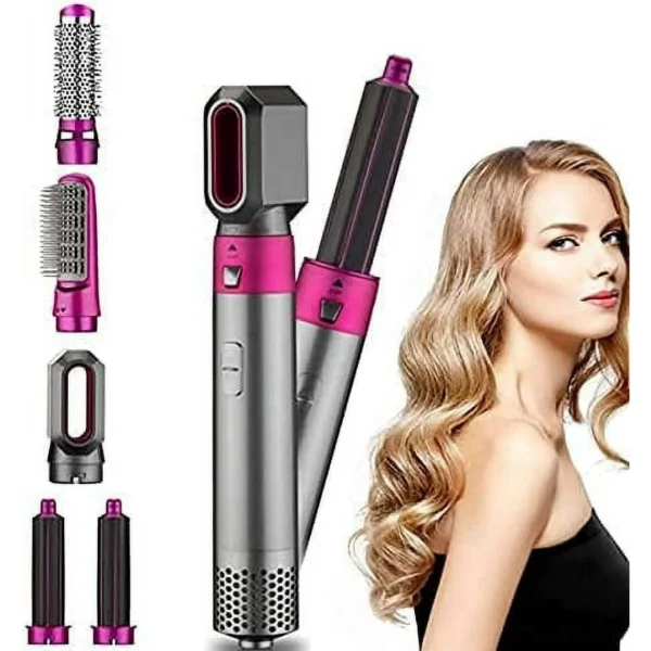 5-in-1 Electric Hair Dryer Brush
